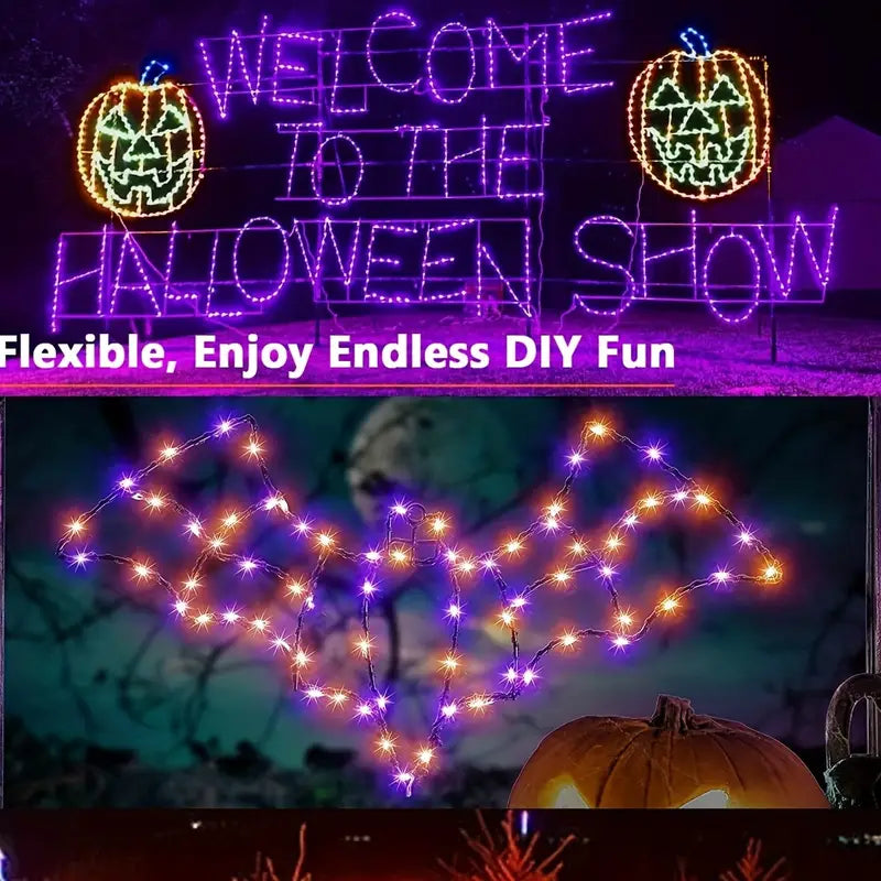 Twinkling Holiday Glow: Christmas Solar Copper Wire Lights-4