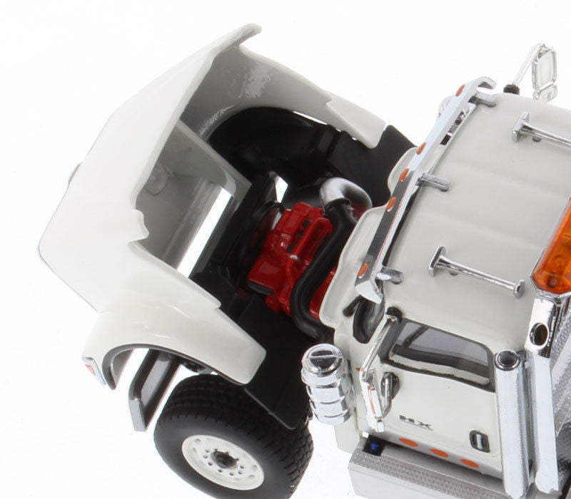 International HX520 Day Cab Tandem Tractor White 1/50 Diecast Model by Diecast Masters-1