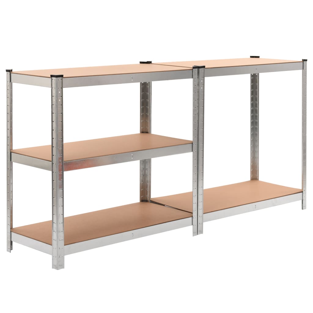 vidaXL Shelf Storage Office Bookshelf Shelving Unit Steel and Engineered Wood