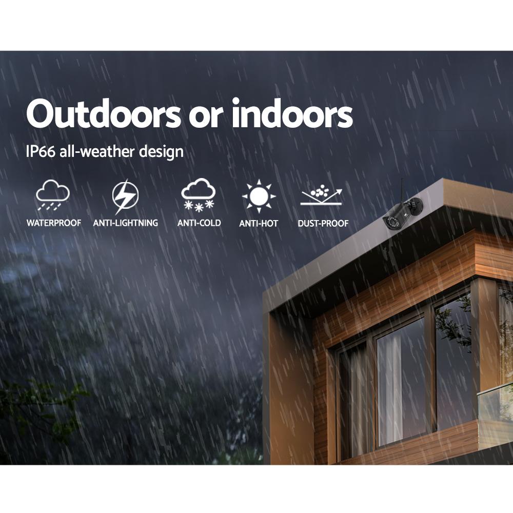 UL-tech CCTV Wireless Security Camera System 8CH Home Outdoor WIFI 6