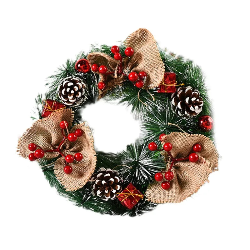 Christmas Holiday Decorative Wreath-0