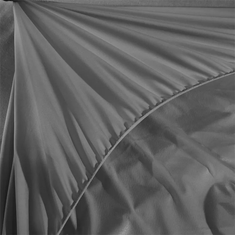 100% Bamboo Fiber Fabric Fitted Bed Sheet with Elastic Band Anti-mite Multi Size Mattress Protector Cover Waterproof  Bedsheet