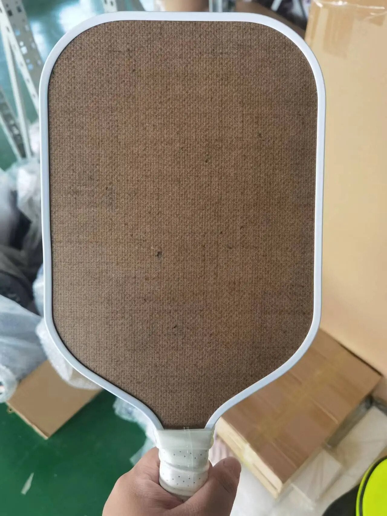 linen Fiber Pickleball Paddle Personalized Customization Picture/Logos, Thermoforming/Cold Forming Pickle Ball Racket