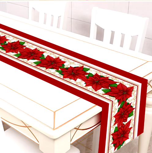 Christmas Table Runner Holiday Decor-4