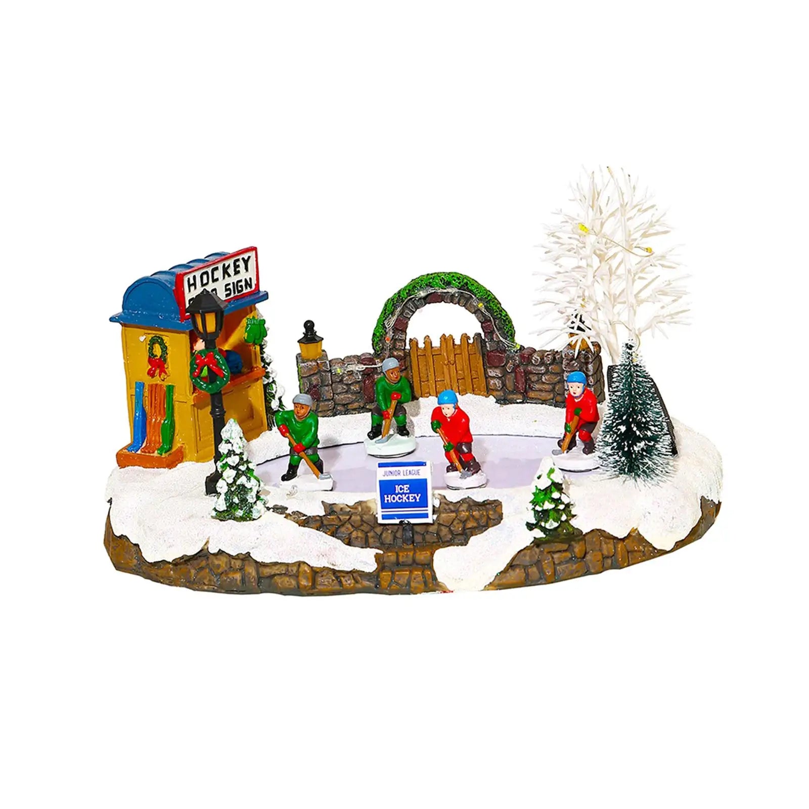 Christmas Music Luminous House with LED Lights-0