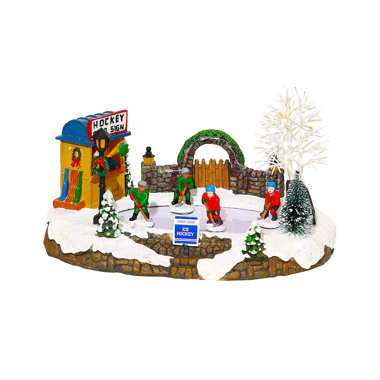 Christmas Music Luminous House with LED Lights-3