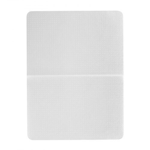 Chair Mat, 60 x 46-inch Office Chair Mat for Low Pile Carpeted Floors, Clear Floor Protector Rug with Studded, Non-Slip & Easy to Clean, Smooth Glide Under Desk Rug for Home Office (Rectangular)