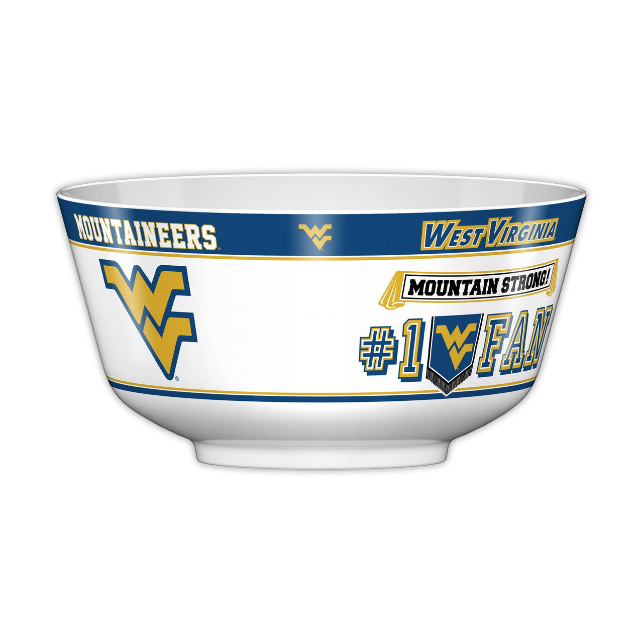 West Virginia Mountaineers Party Bowl All JV CO