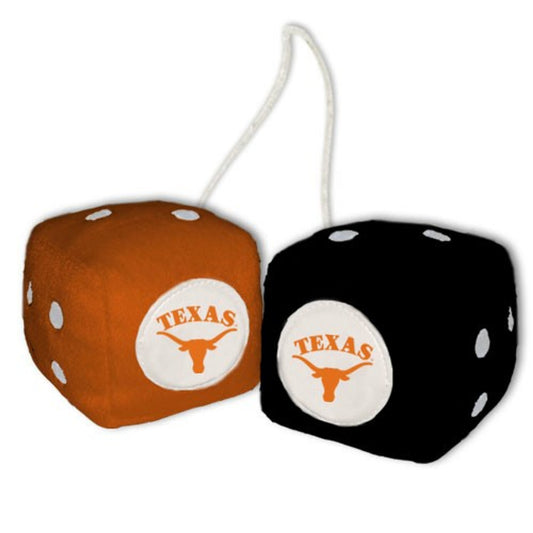 Texas Longhorns Fuzzy Dice CO