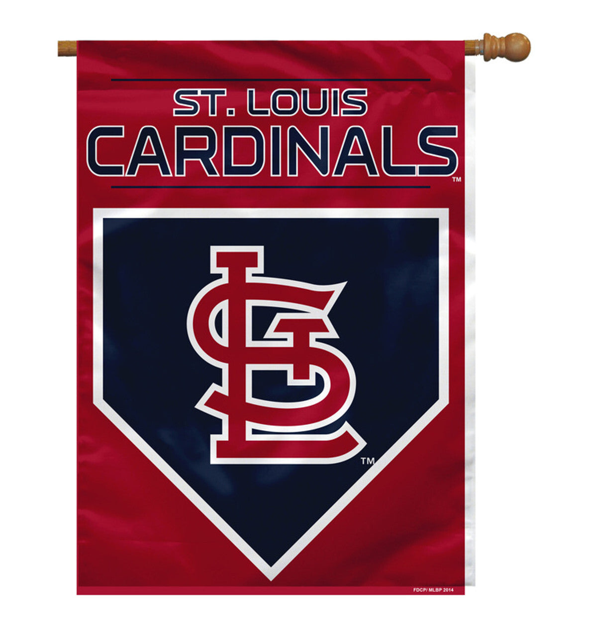 St. Louis Cardinals Banner 28x40 House Flag Style 2 Sided CO