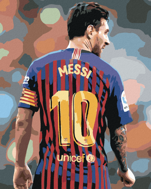 Paint by Numbers - MESSI