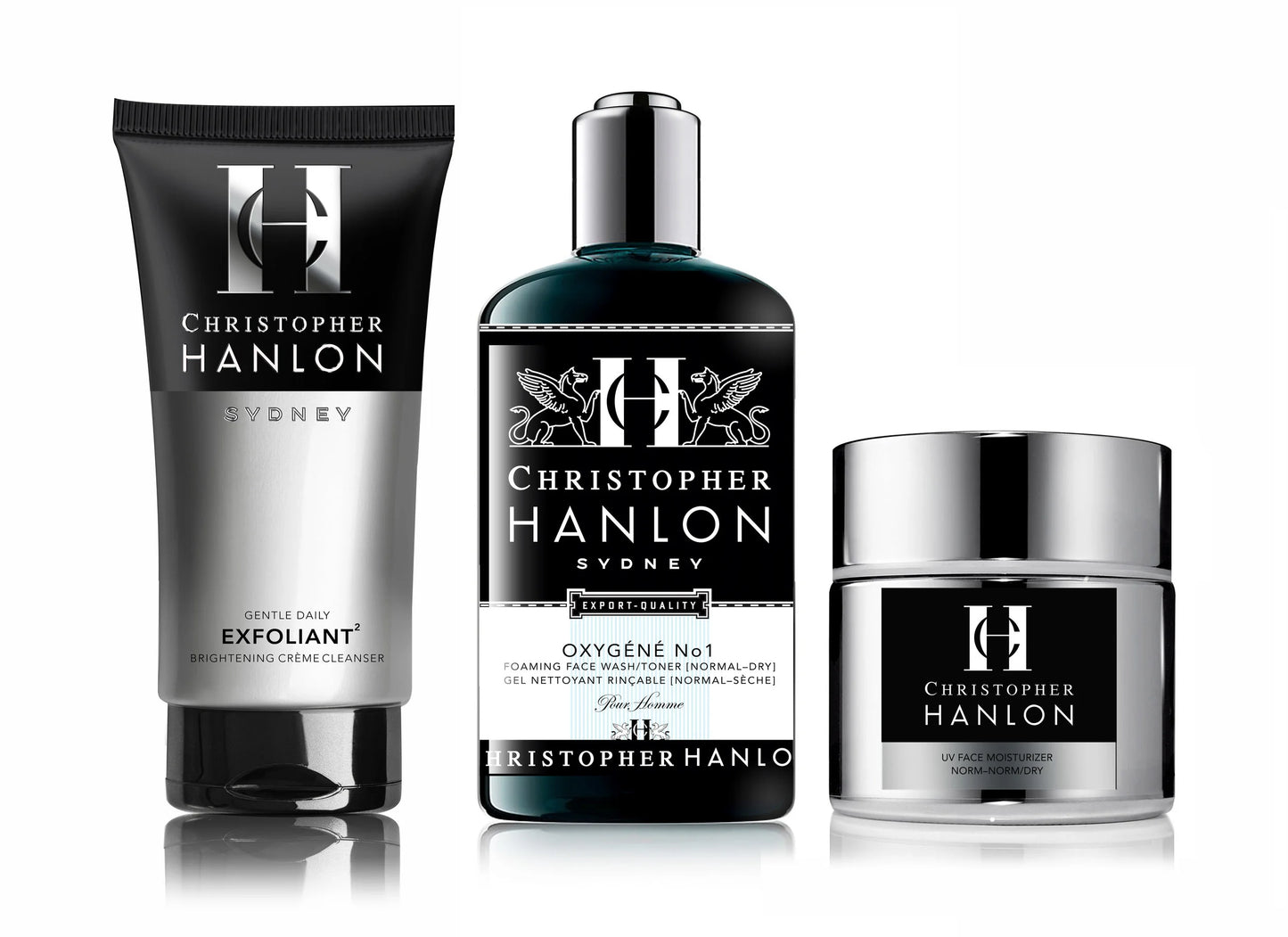 3-Step SKINCARE SYSTEM | MEN | Normal + Norm - Dry
