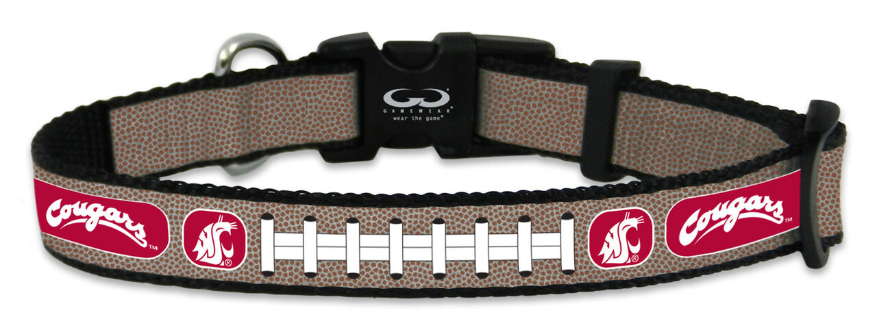 Washington State Cougars Reflective Small Football Collar