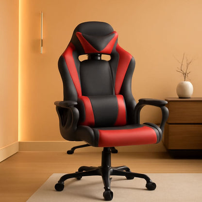 Gaming Chair With Ergonomic Adjustable Lumbar Support-0