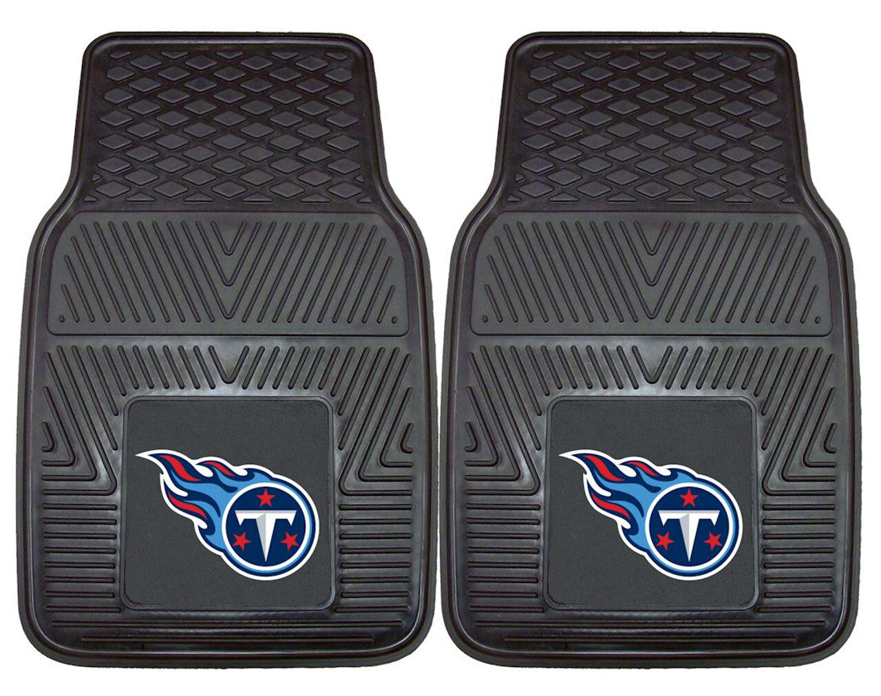 Tennessee Titans Car Mats Heavy Duty 2 Piece Vinyl