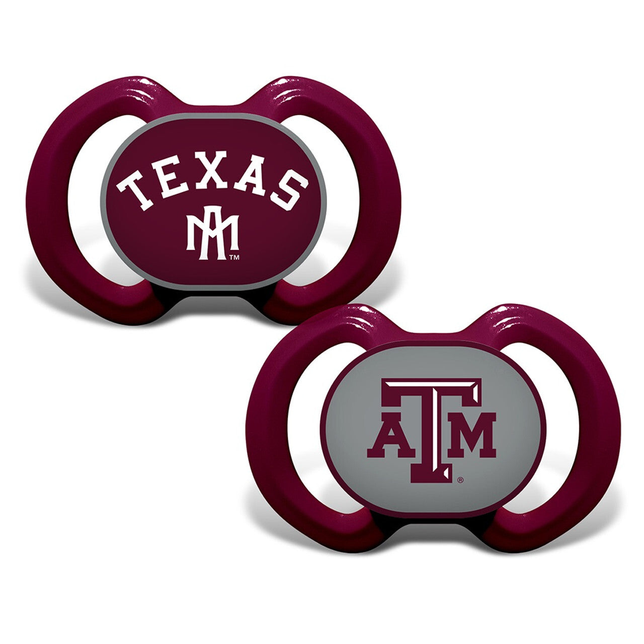 Texas A&M Aggies Pacifier 2 Pack