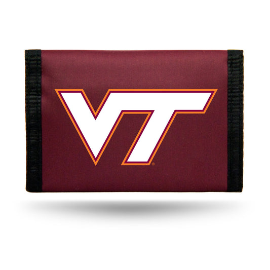 Virginia Tech Hokies Wallet Nylon Trifold - Special Order