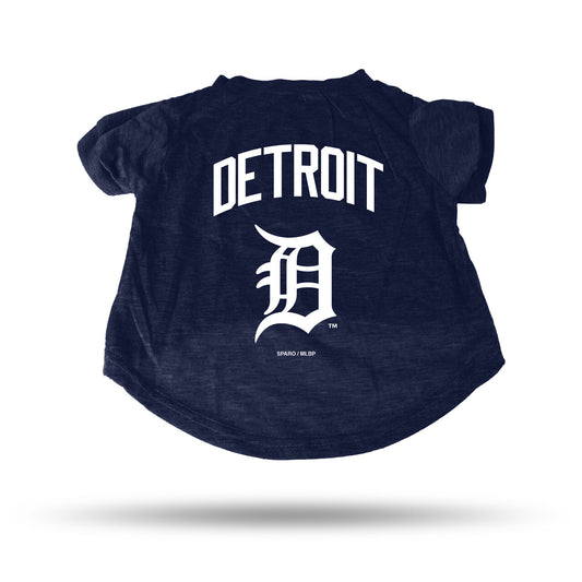 Detroit Tigers Pet Tee Shirt Size M