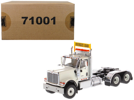 International HX520 Day Cab Tandem Tractor White 1/50 Diecast Model by Diecast Masters-0