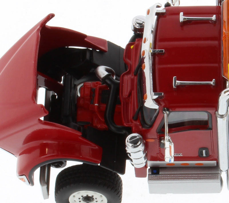 International HX520 Day Cab Tandem Tractor Red 1/50 Diecast Model by Diecast Masters-2