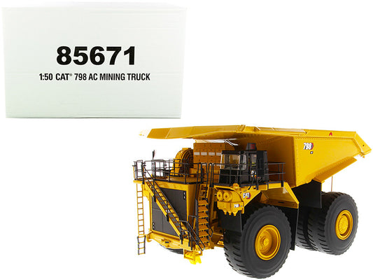 CAT Caterpillar 798 AC Mining Truck "High Line Series" 1/50 Diecast Model by Diecast Masters-0