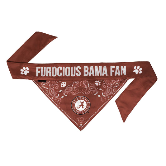 Alabama Crimson Tide Pet Bandanna Size M