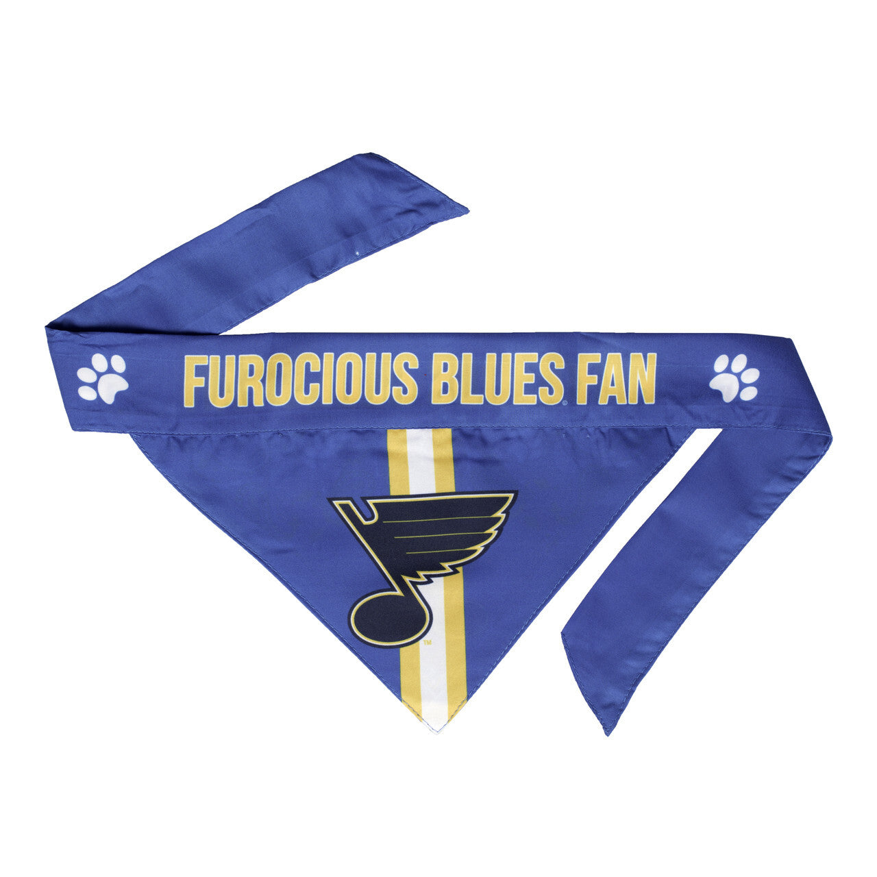 St. Louis Blues Pet Bandanna Size M - Special Order