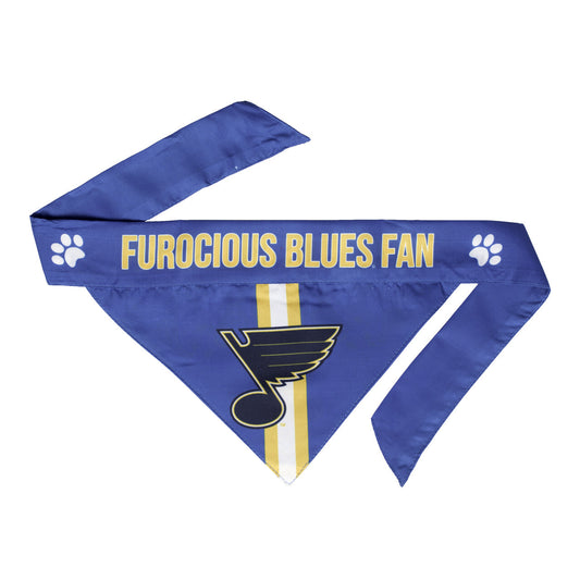 St. Louis Blues Pet Bandanna Size M - Special Order