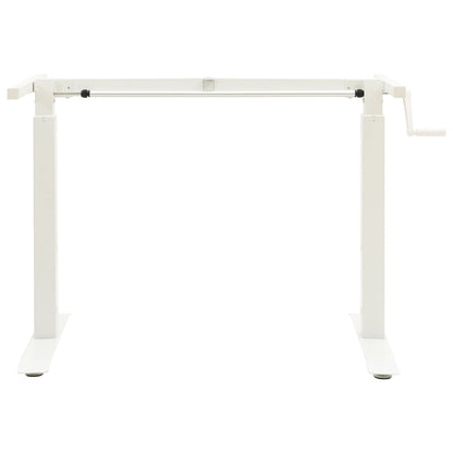vidaXL Standing Desk Frame Adjustable Legs Computer Desk Base for Home Office