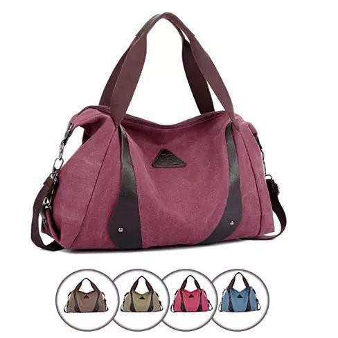 Color: Sky Blue - Jacqueline Canvas CrossBody Bag From Journey Collection