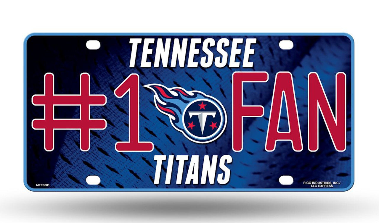 Tennessee Titans License Plate #1 Fan