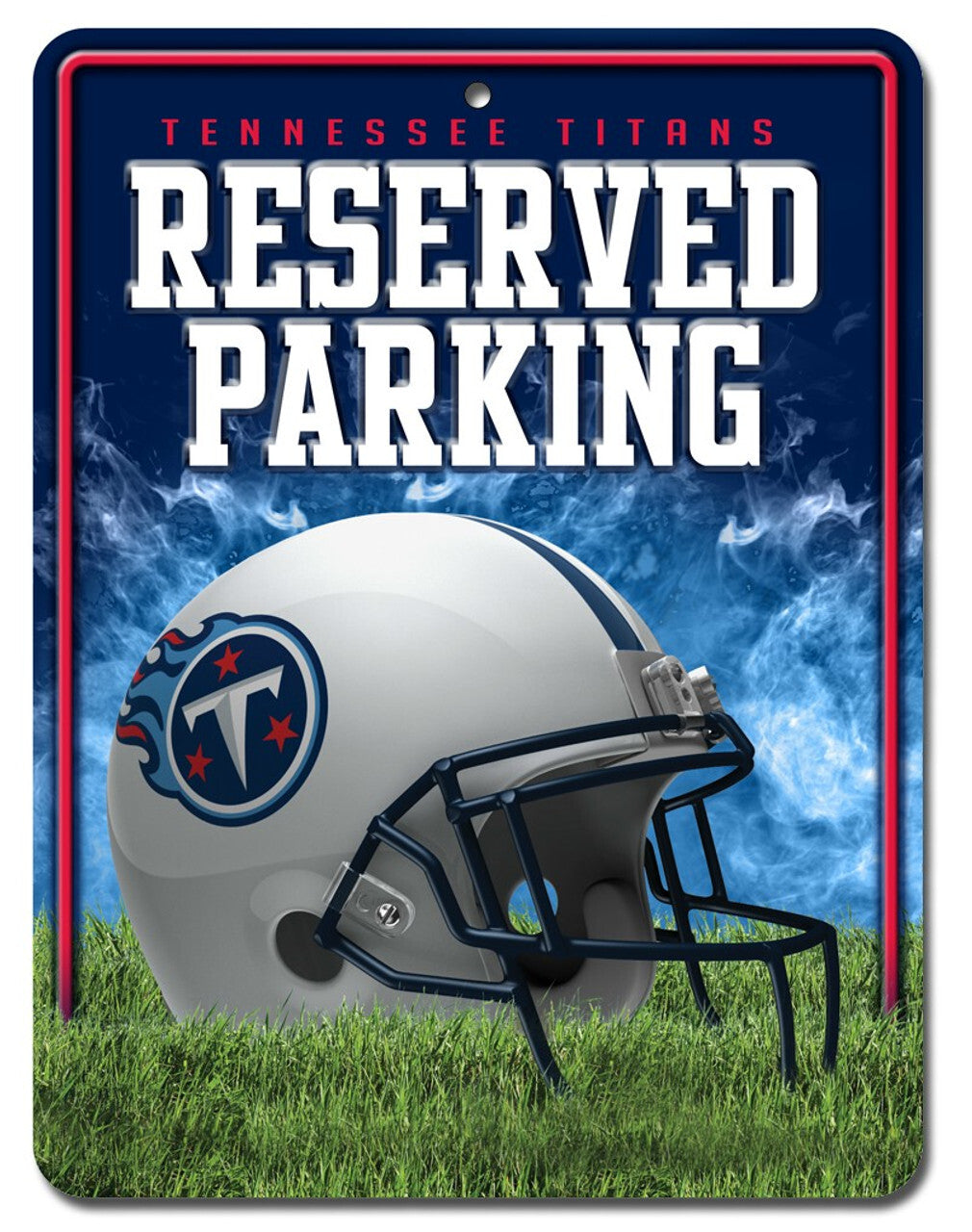 Tennessee Titans Sign Metal Parking - Special Order