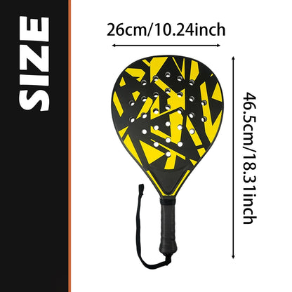 Padel Racket Padel Accessories Beach Padel Tennis Racquet Sports EPE Core Physical Equipment for beginner kids School Indoors