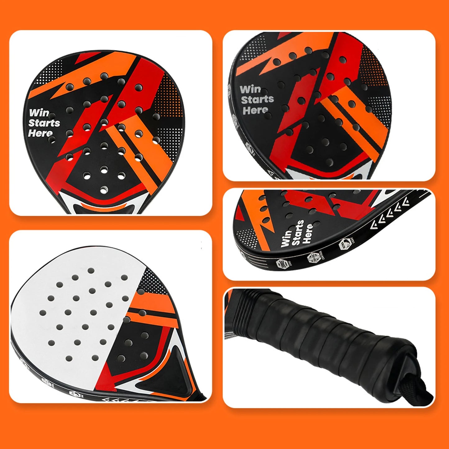 Padel Racket Padel Accessories Beach Padel Tennis Racquet Sports EPE Core Physical Equipment for beginner kids School Indoors
