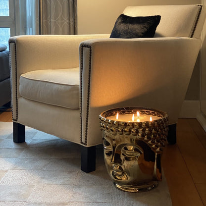Thompson Ferrier Gold Grande Buddha Candle