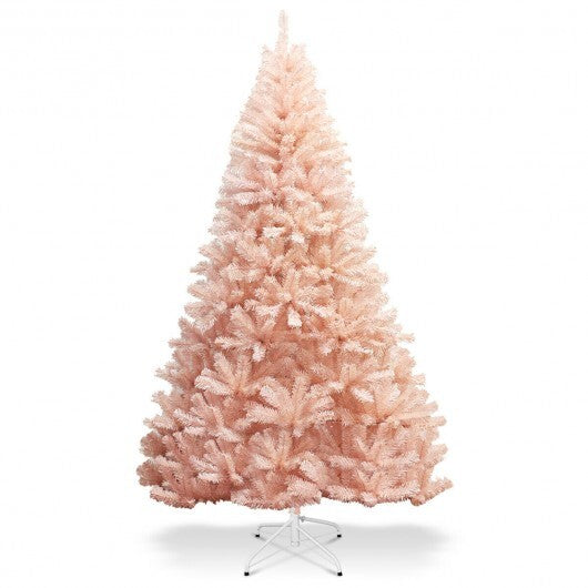 6/7 Feet Artificial Christmas Tree Hinged Full Fir Tree-6 Feet