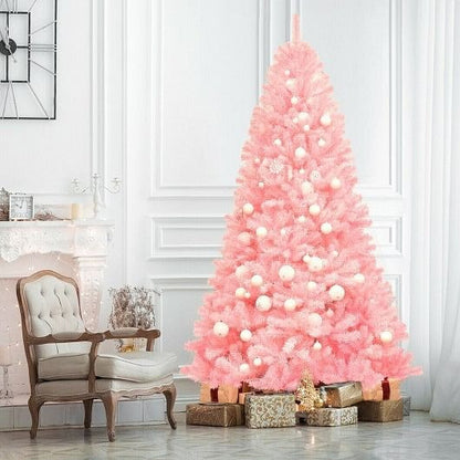7.5 Feet Hinged Artificial Christmas Tree Full Fir Tree-0