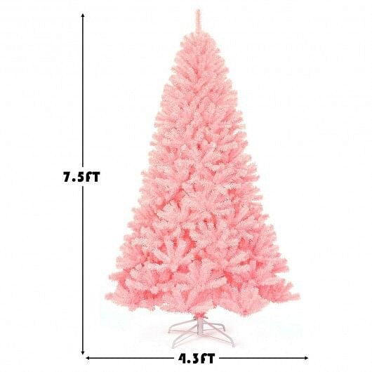 7.5 Feet Hinged Artificial Christmas Tree Full Fir Tree-3