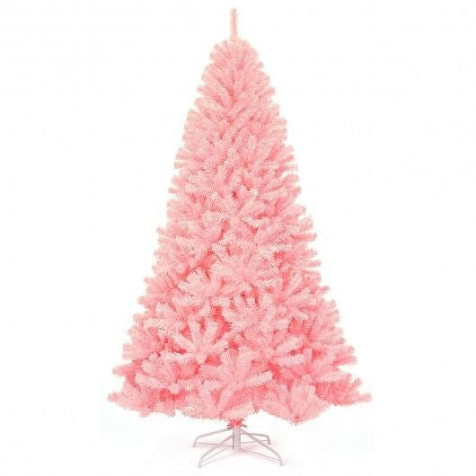 7.5 Feet Hinged Artificial Christmas Tree Full Fir Tree-5