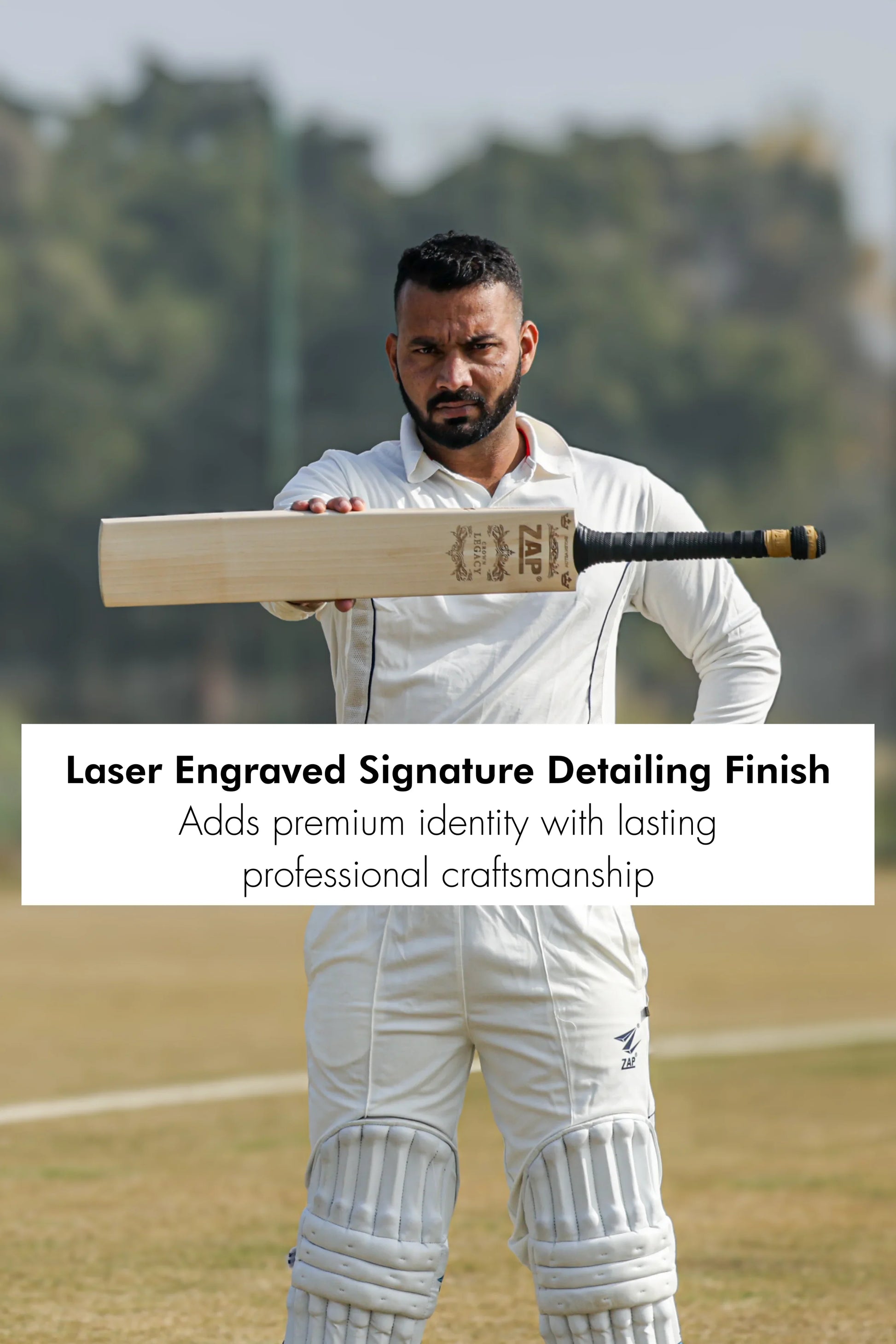 ZAP Crown Legacy English Willow Bat-1