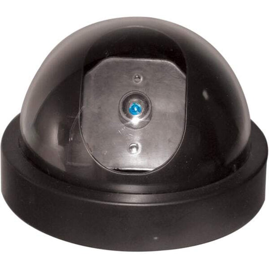 Dummy dome camera with led