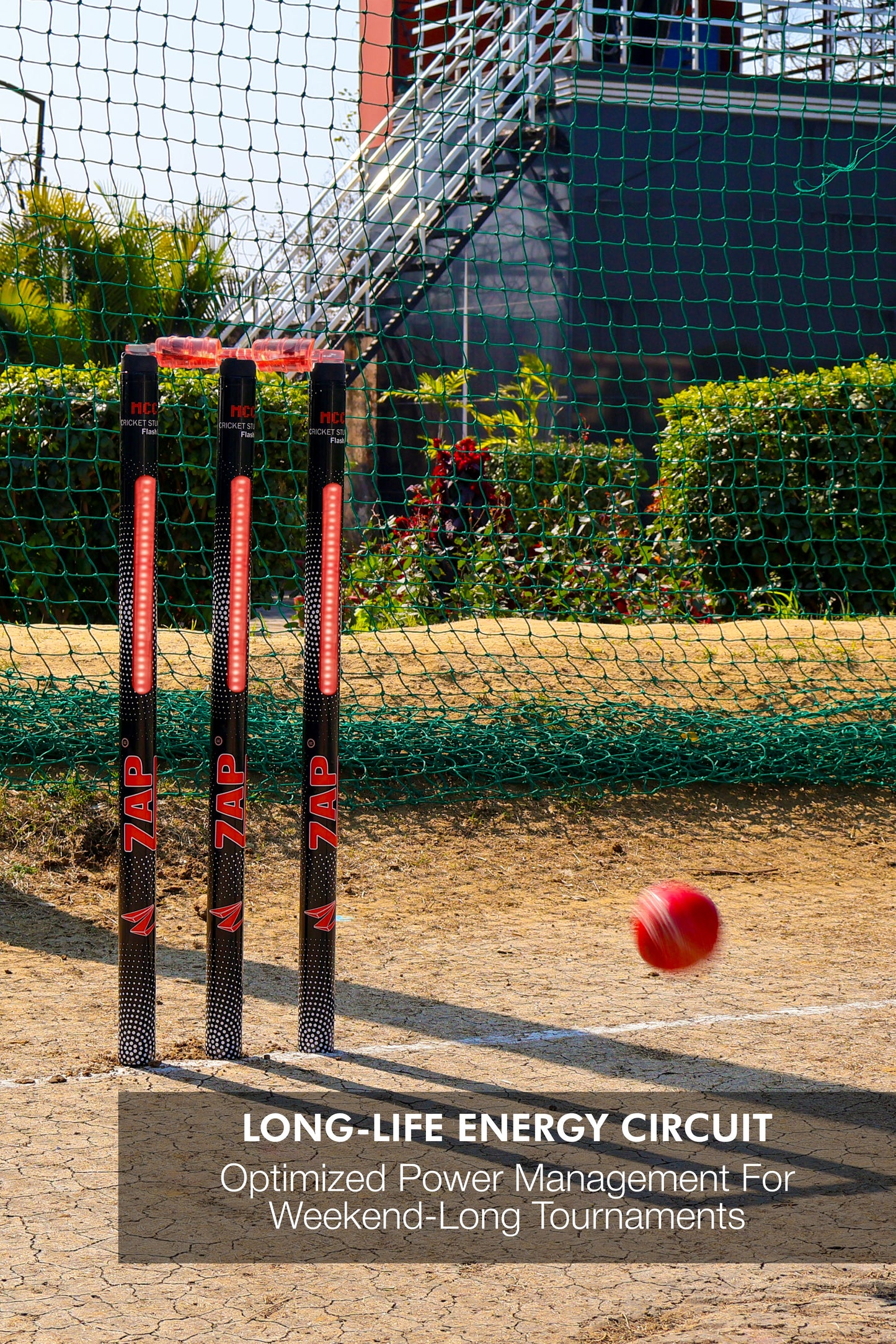 ZAP Apex LED Cricket Stumps-1