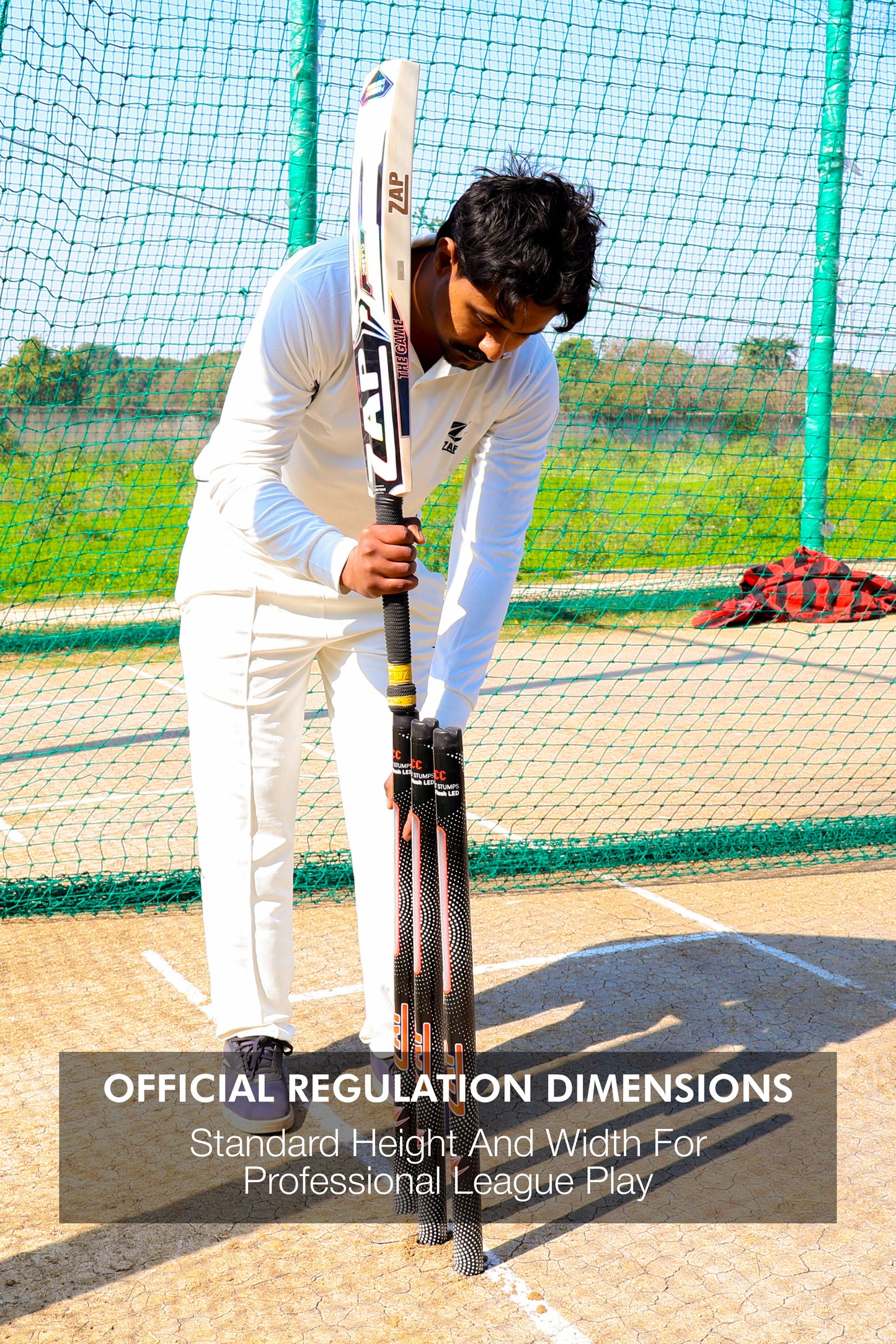 ZAP Apex LED Cricket Stumps-2