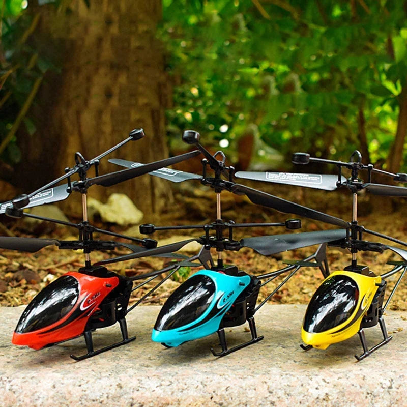 Light-Up RC Helicopter Drone-0