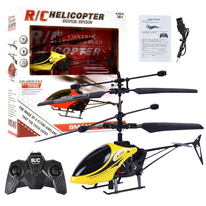 Light-Up RC Helicopter Drone-5