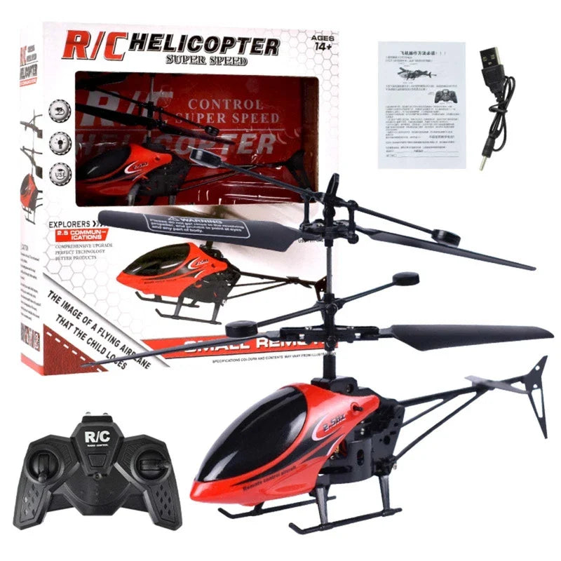 Light-Up RC Helicopter Drone-6