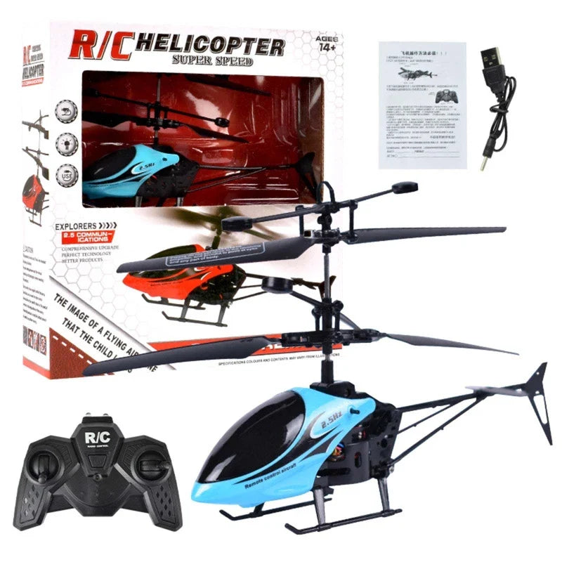Light-Up RC Helicopter Drone-7