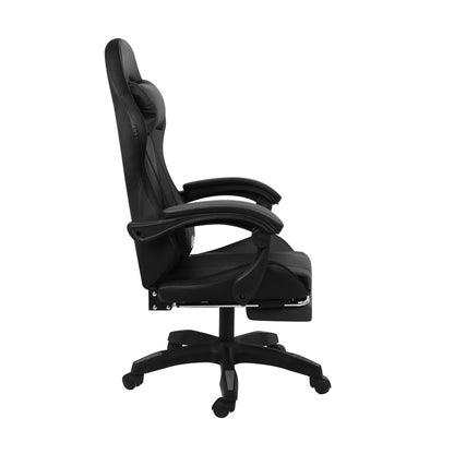 NNEED Racing Gaming Chair 7 RGB LED 8 Points Massage Black-1