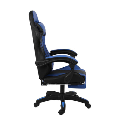 NNEED Racing Gaming Chair 7 RGB LED 8 Points Massage Black&Blue-4