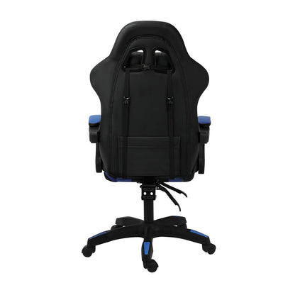 NNEED Racing Gaming Chair 7 RGB LED 8 Points Massage Black&Blue-2